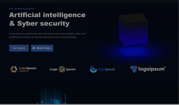 Скриншот сайта AI & Security
